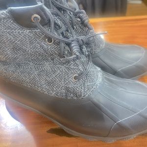 Sperry duck boots size 8 great condition